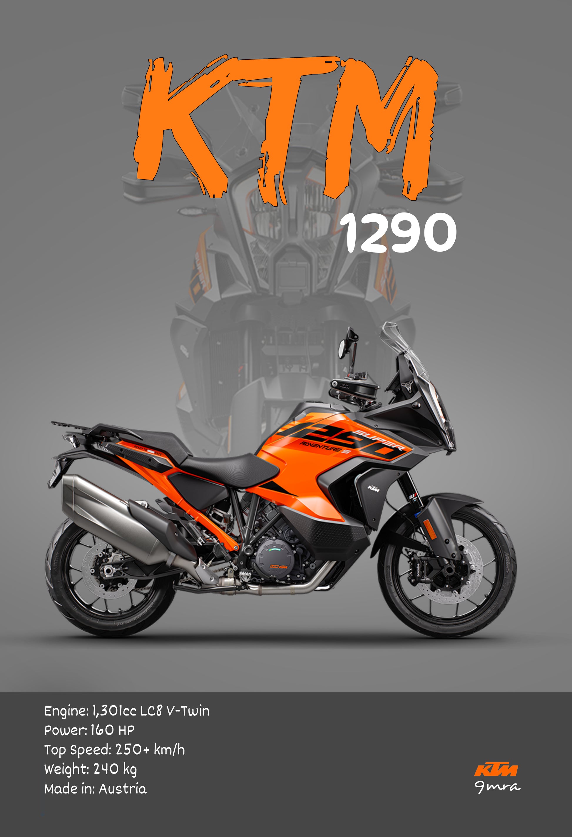 KTM 1290 Poster