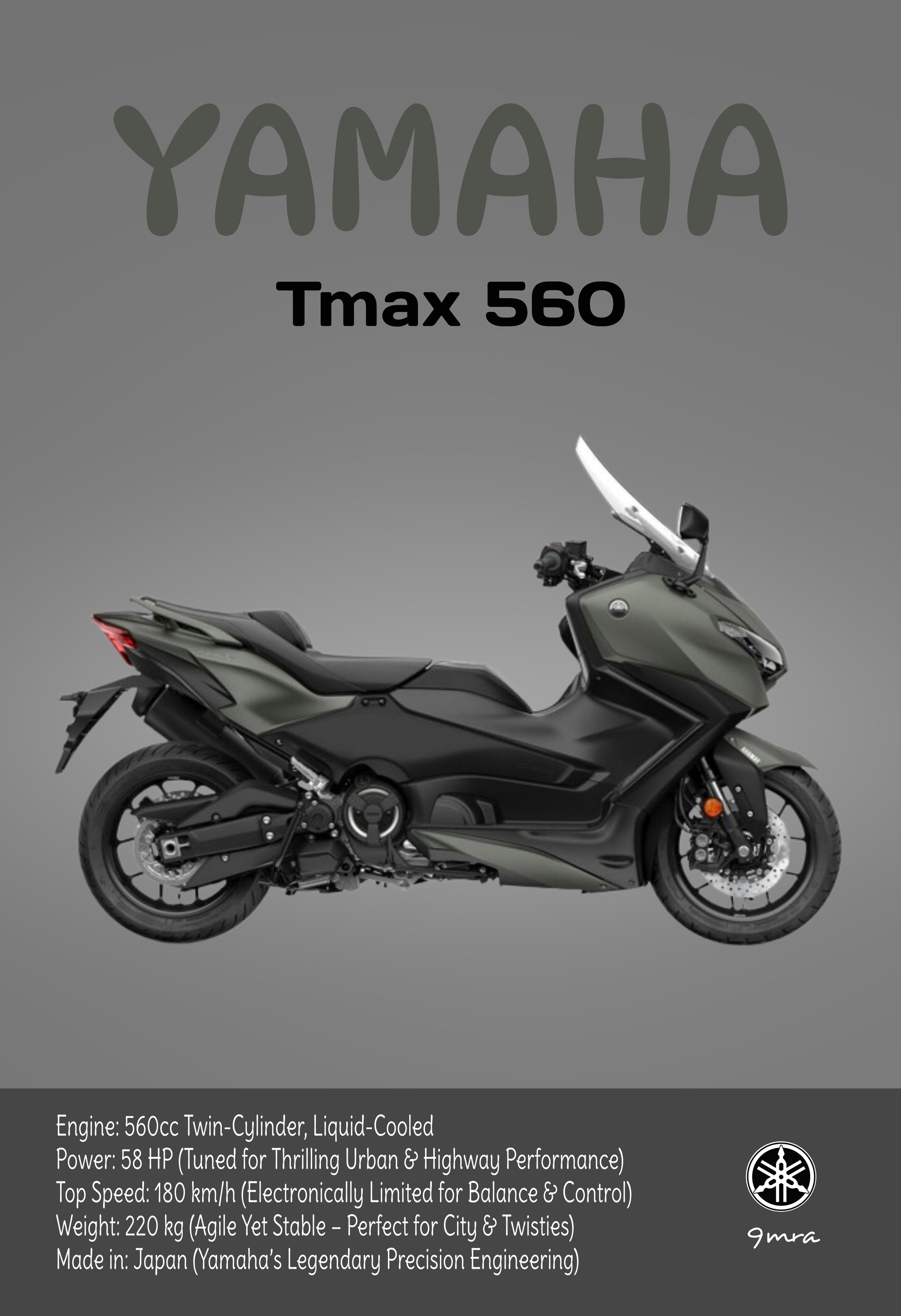 Yamaha Tmax Poster